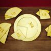Fraction puzzle board