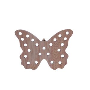 Lacing toy butterfly
