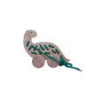 Lacing toy dino