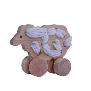 Lacing toy sheep