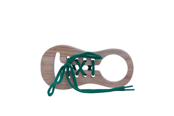 Shoe lacing toy