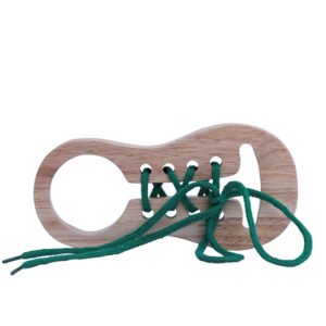 Shoe lacing toy